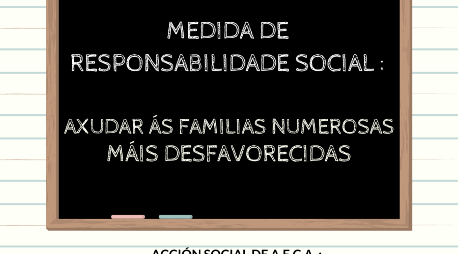 AECA PON EN MARCHA UNHA OBRA SOCIAL NA SUA CAMPAÑA DE «VOLTA AO COLE»