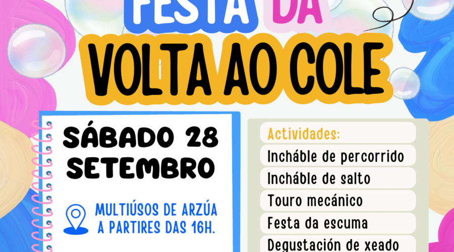 AECA organiza a FESTA DA VOLTA AO COLE para dinamizar o CCA Arzúa